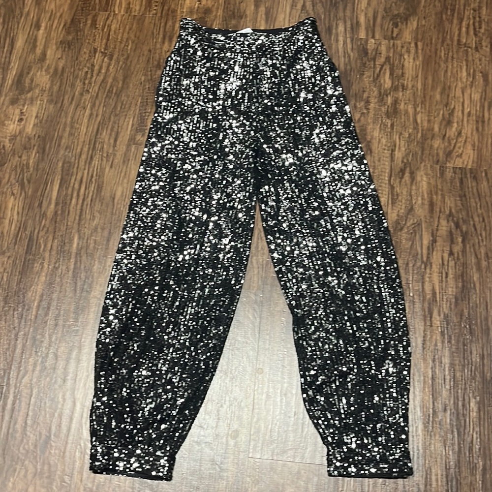 Zara Sequin Pants